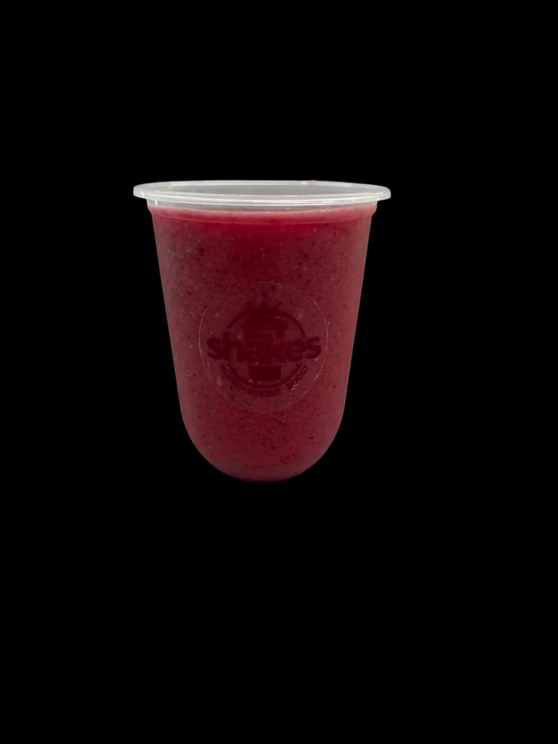 Berry Burst vegan smoothie at Shakes Gravesend