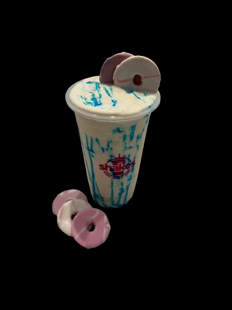 Party Rings vegan milkshake at Shakes Gravesend — perfect for party catering